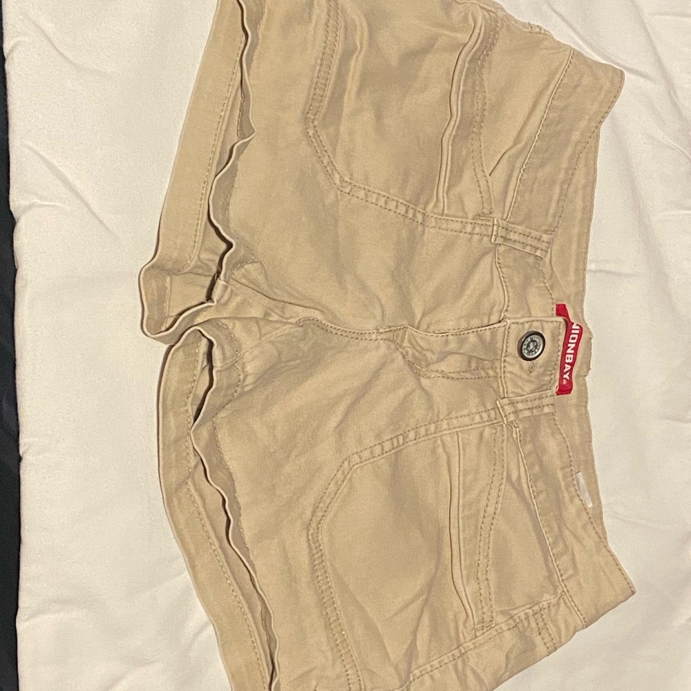 UNIONBAY Women's High Waist Tan Shorts